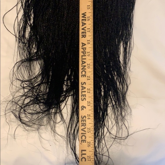 Hand twisted braids full lace wig main image 12